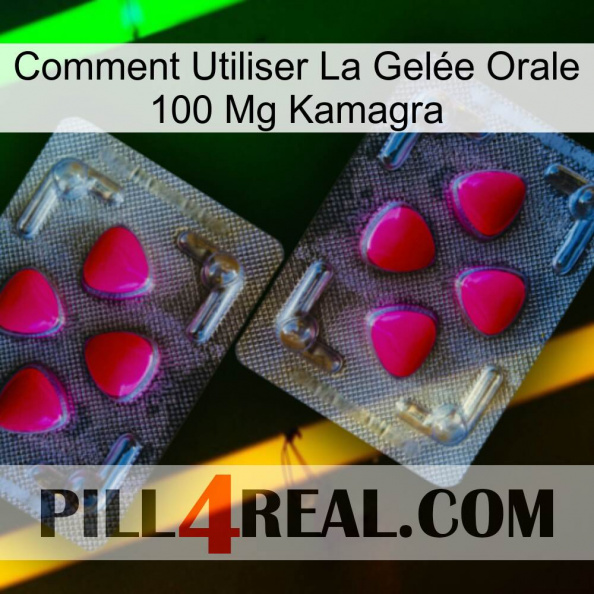 Comment Utiliser La Gelée Orale 100 Mg Kamagra 15